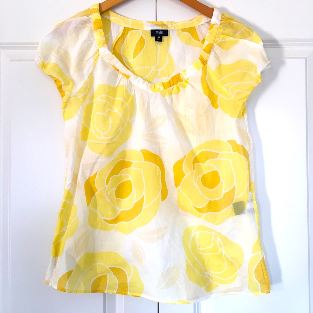 Mossimo Summer Floral Blouse
